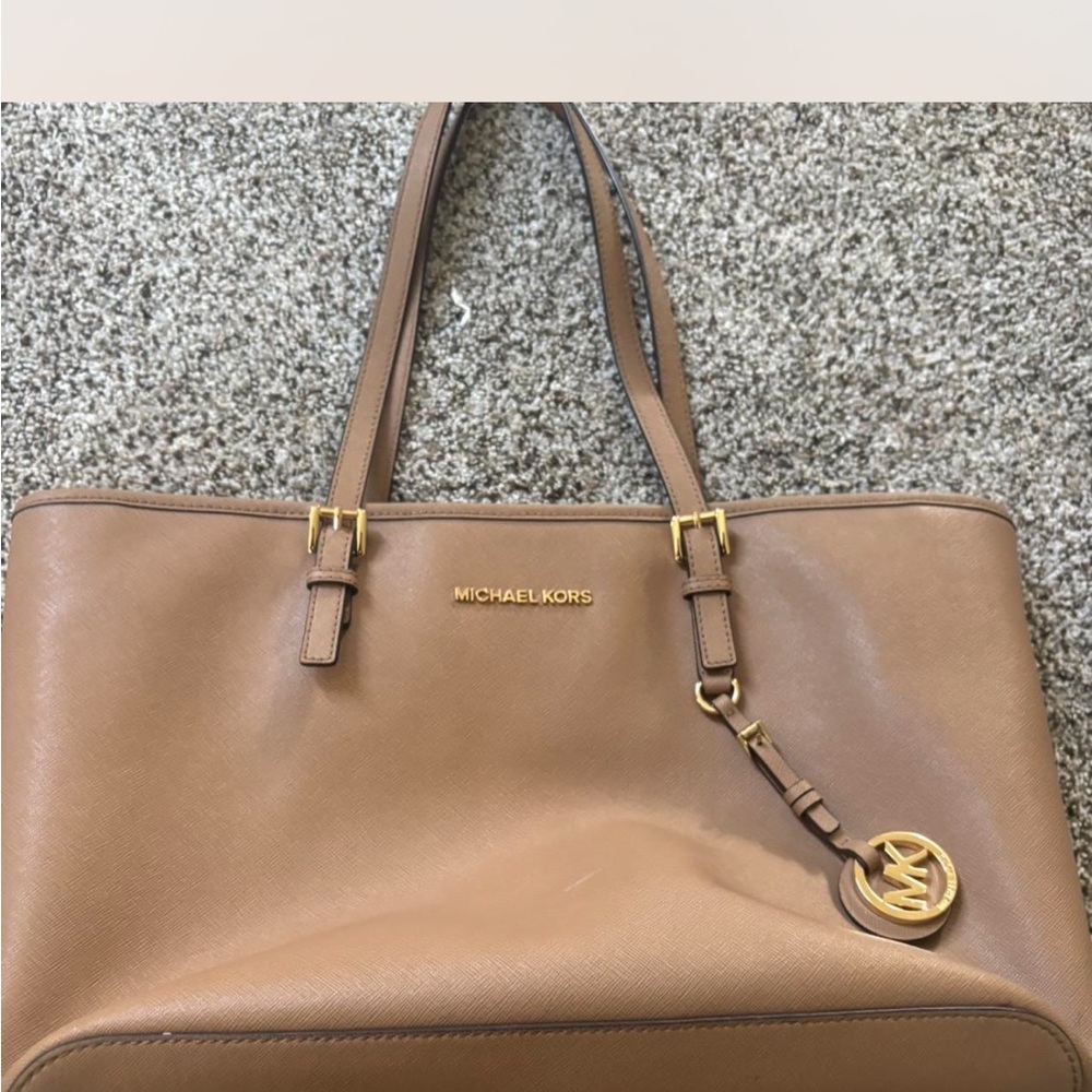 Michael Kors Brown Leather Tote